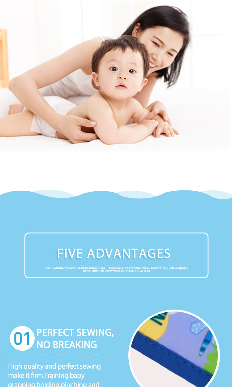 busybaby Farm Jungle tail Animals story book baby soft cartoon washable Fabric cloth book educational early learning toy