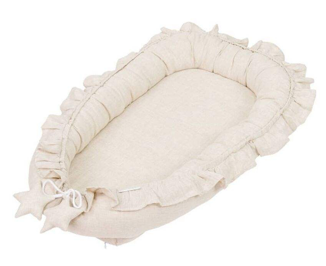 Cross-border Newborn Lace Cotton Baby Womb Bionic Bed Mattress Portable Newborn Bed