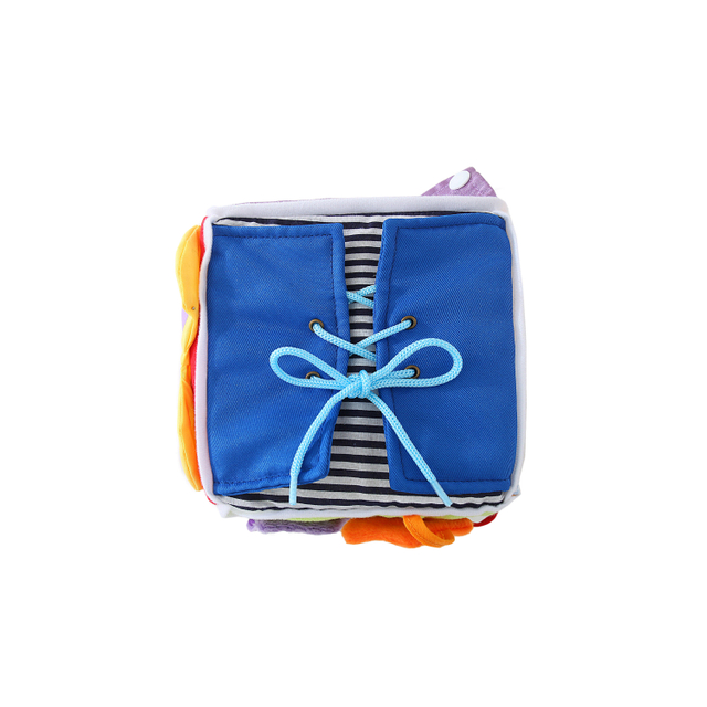 Busybaby Early Educational Multifunctional Toys Learning Toy Cartoon Activity Soft Cube Toy For Baby