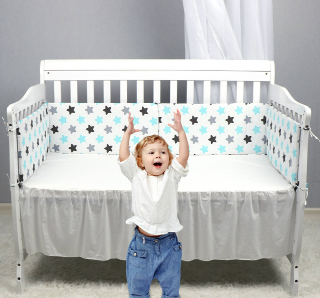Hot Sale Baby Bed Fence Toddler Bed Guardrail Baby Anti-Collision Printed Pattern Bed Fence Wholesale