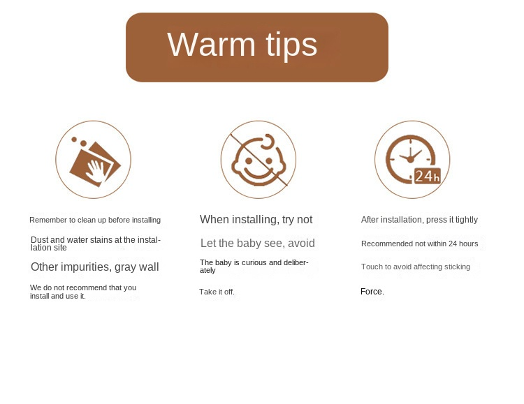 Children's Safety Lock White New Baby Child Anti-Open Door Security Lock Household Multifunctional Door Handle Lock