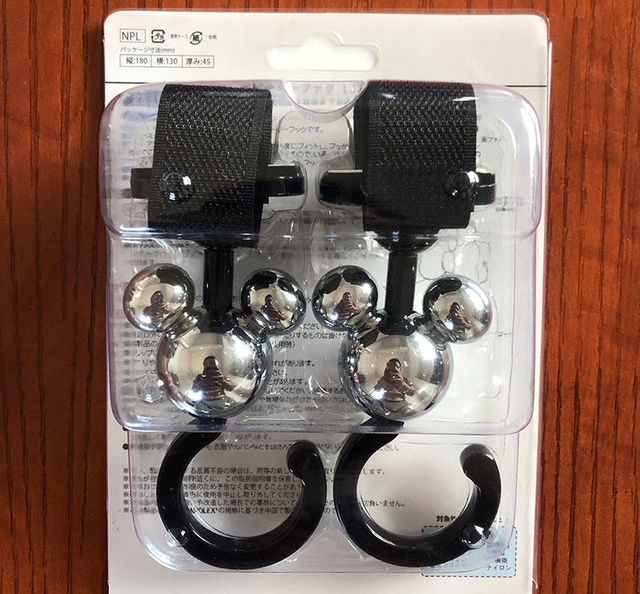 Baby Stroller Protective Hook Children Stroller Minnie Cartoon Hook 360 Degrees Rotating Hook Factory Wholesale