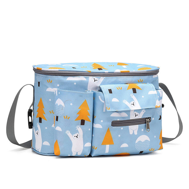 Baby Storage Bag Baby Stroller Multifunctional Mommy Bag Baby Carriage