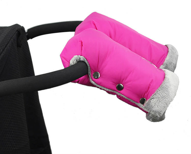 Split Extended Maternal And Child Outdoor Travel Snow-Proof Water-Repellent Stroller Accessories Warm Handmuff