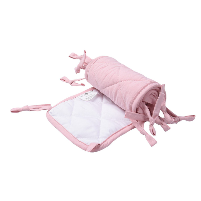 New And Refreshing Cotton Crib Bumper Strip Children 'S Bed Edge Bed Fence Soft Anti-Gnawing Anti-Collision Protective Strip