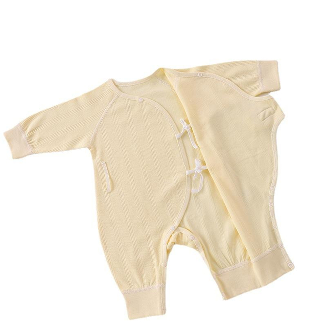 Boneless Jumpsuit Spring And Summer Newborn Baby Pajamas Clothes Autumn And Winter Pure Cotton Baby Monk Clothes Baby Romper