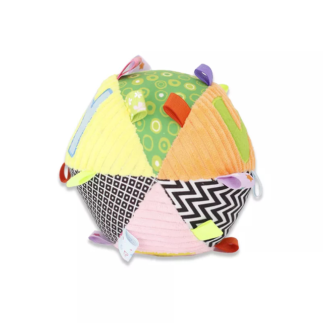 Infant Early Education Cognition Toy Cartoon Cloth Ball Parent-child Interaction Hand Grasp Ball Children Toy Kindergarten