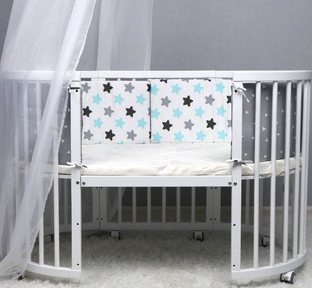 New Cross-Border Hot Sale Baby Bed Fence Toddler Bed Guardrail Baby Anti-Collision Printed Pattern Bed Fence Wholesale