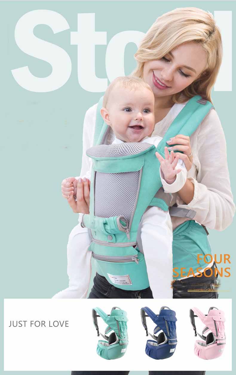 Product Name Baby Carrier Front Facing Comfortable Sling Backpack Pouch Wrap Baby Kangaroo Hipseat For Newborn Material Exte
