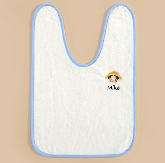 Soft Baby Face Towel Baby Brushing Teeth And Face Gargle Square Towel Overhead Toddler Bib
