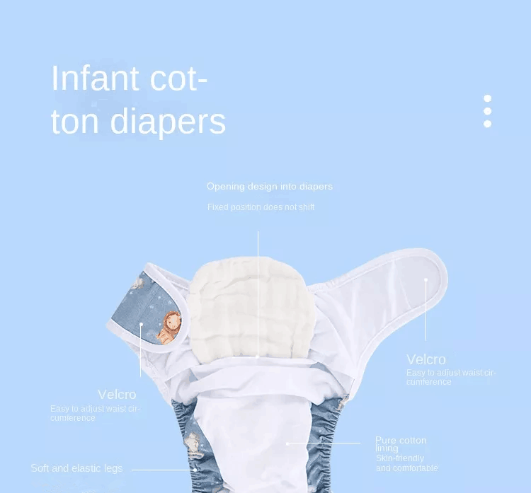 Training Pant Baby's Ring Diaper Pants Baby Diaper Diaper Pants Waterproof Breathable