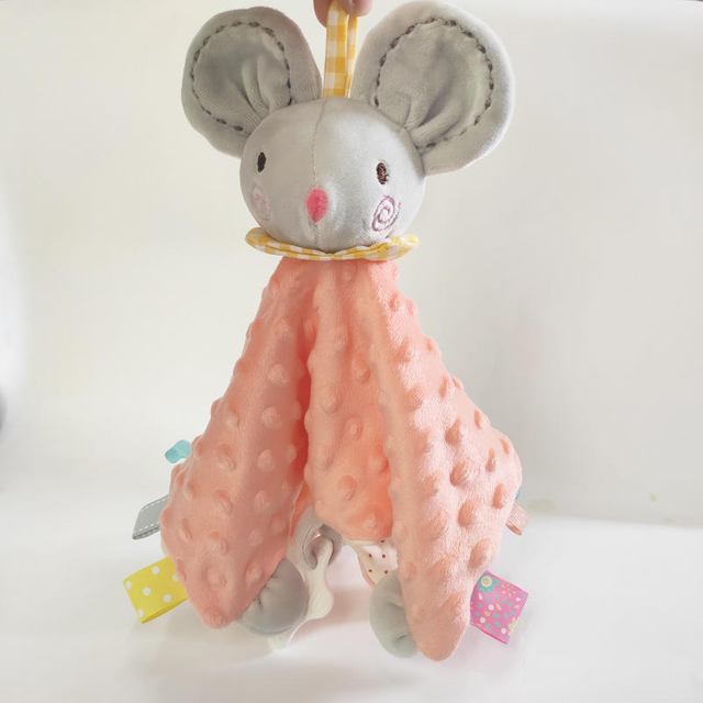 Baby Security Blanket Toys Soft Bedtime Soother Baby Plush Toys Comfort Towel Sleep Appease Baby Stuffed