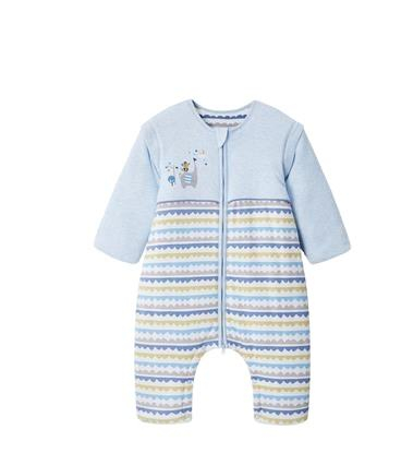 Busybaby Sleeping Bag Baby Spring, Autumn And Winter Pure Cotton Thickened Split Leg Sleeping Bag Children's Anti-Kick Quilt