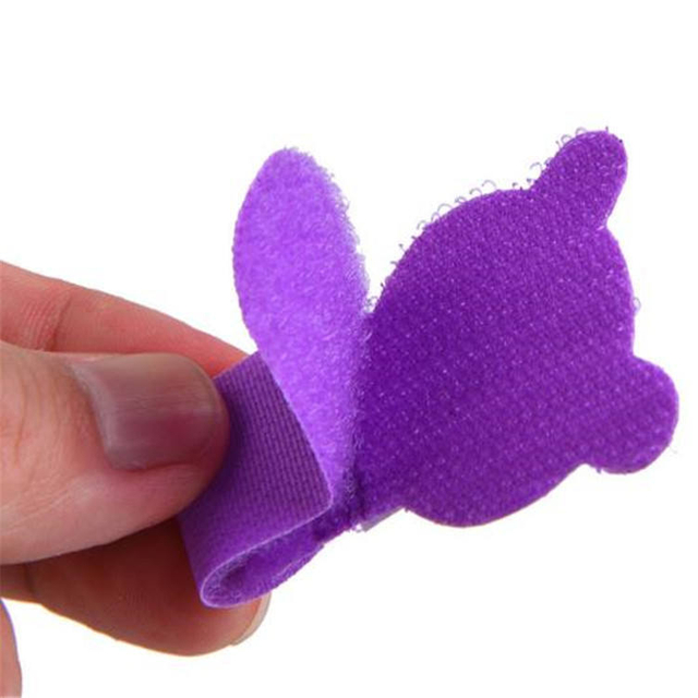 Back Stroller Accessories Glue Cartoon Hook Self - Adhesive Buckle Nylon Bear Tape