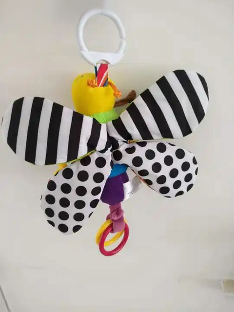 Hanging Toy Baby Stroller Or Bed Toy Ring inside Plush Educational Toy