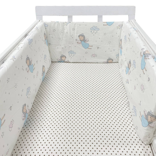 Manufacturers Sell Children's Anti-Collision Bed Fence Customizable Size Four Seasons Baby Cotton bumper