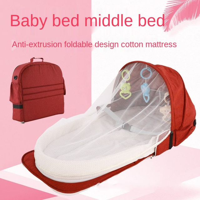 Multi-functional Portable Backpack Type Bionic Baby Bed Wholesale Factory