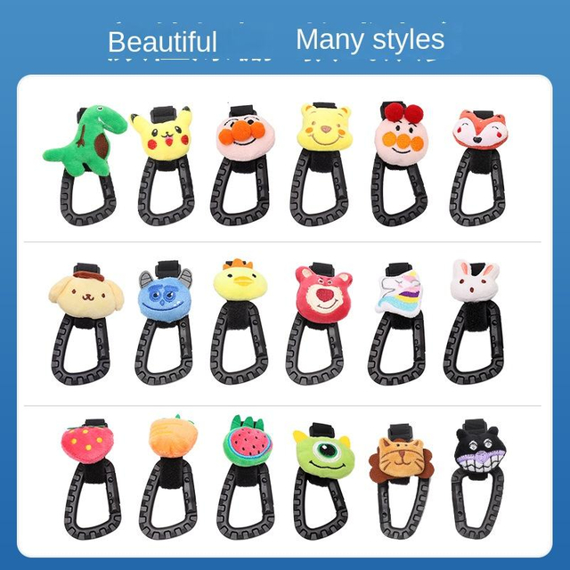 Spot Goods Bold Climbing Button Carabiner Small Battery Car Motorcycle Hanging Hook Hook Cart Accessories Hook Universal