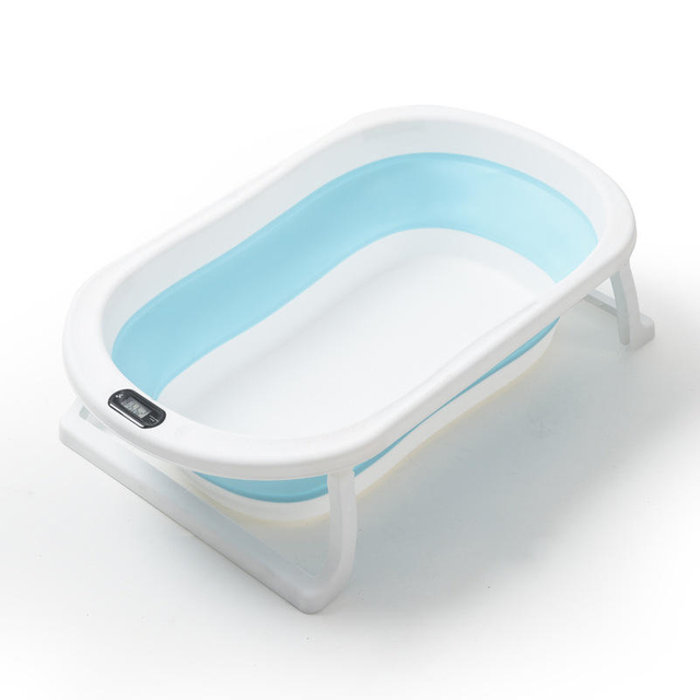 Baby Warm Bath Tub Can Be Folded for Newborn Family Large Baby Can Sit And Lie Newborn Baby Supplies