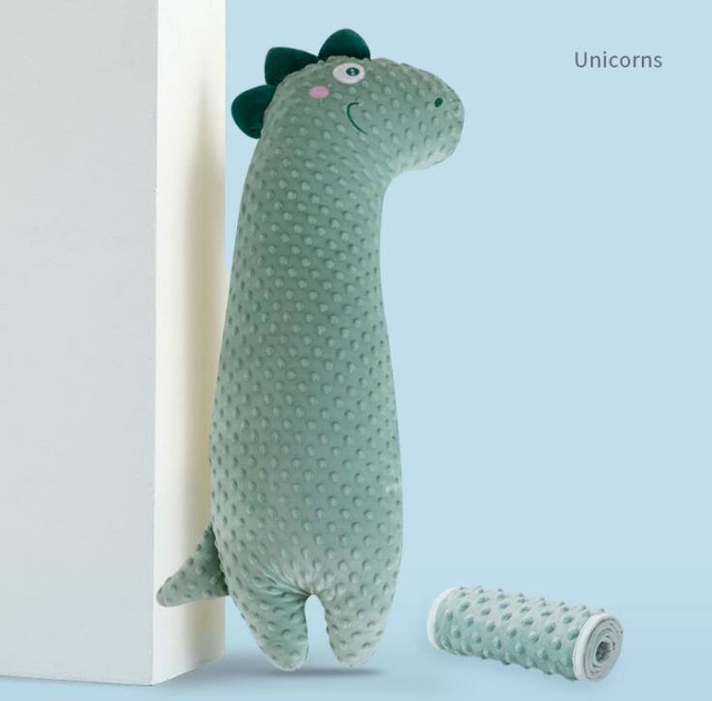 Busybaby Sleep Cartoon Unicorn Solid Soothing Minky Dot Lying Down To Sleep Exhaust Pillow Artifact