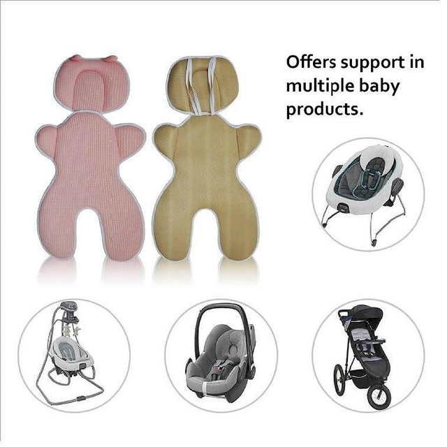 Foreign Trade Exclusive for Baby Car Mats Warm Cotton Cushion Trolley Cushion Safety Seat Four Seasons Universal Comfortable