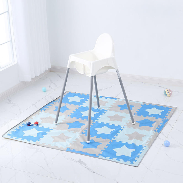 New Baby High Chair Floor Mat for Picnic Anti-dirt Floor Mat Anti-slip Multifunctional Baby Play Floor Mat