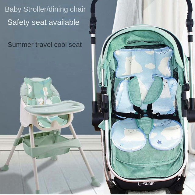 Baby Summer Sleeping Mat Stroller Accessories Newborn Baby Dining Chair Summer Sleeping Mat Universal for Summer