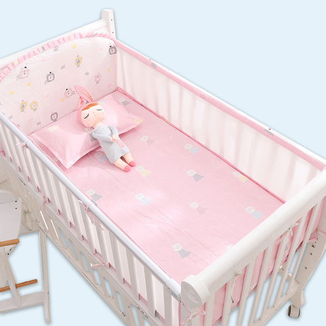 Baby Bumper Bed Circumference Breathable Ventilation Block Cloth Children's Bed Circumference Anti-Collision Soft Bag