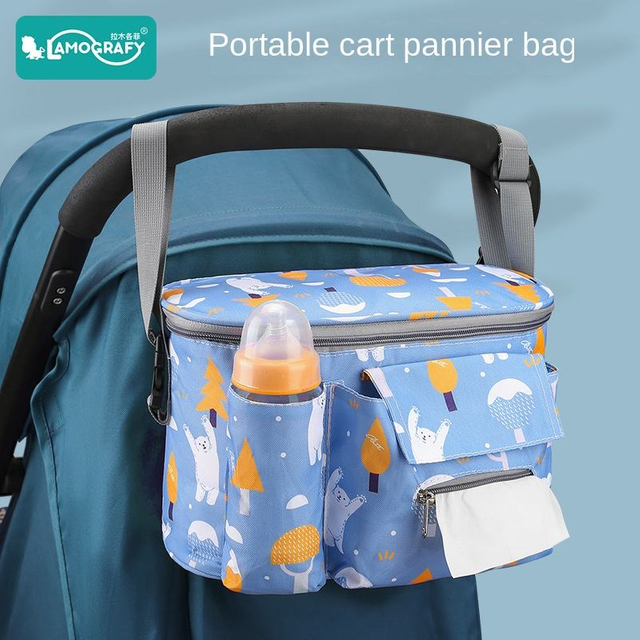Storage Bag Baby Stroller Multi-Functional Mummy Bag Stroller Waterproof Baby Diaper Bag Manufacturer