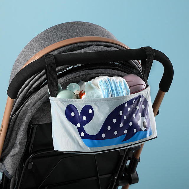 Waterproof Baby Stroller Professional Pannier Multifunctional Storage Bag Mummy Bag Hanging Bag Customizable Logo