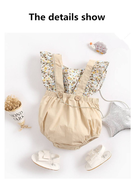 Summer Cotton Baby Baby Baby Dress 0-1 Year Old Children Lovely Princess Dress for Children