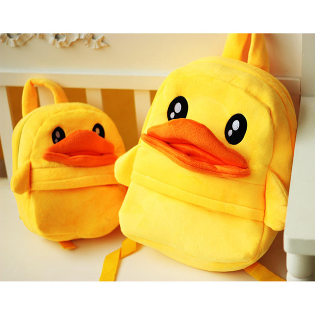 Foreign Trade A Variety of Cute Plush Children's Schoolbag Cartoon Animation Schoolbag Children's Backpack Doll Plush School