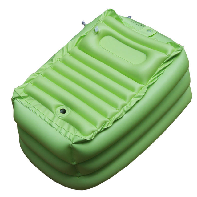 Spot Supply Thickened Baby Bath Baby Inflatable Folding Tub Swimming Pool Children's Bath Tub