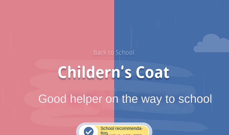 Children's Raincoat Wholesale Eva Non-Disposable Raincoat One-Piece Body Student Baby with Schoolbag Children's Poncho