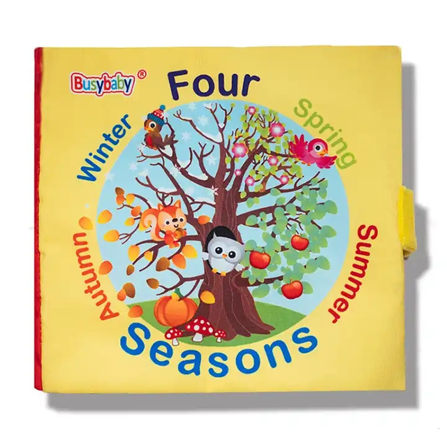 Cloth Book Soft Stuffed Toy Plush Toy Educational Kids Learning Toys