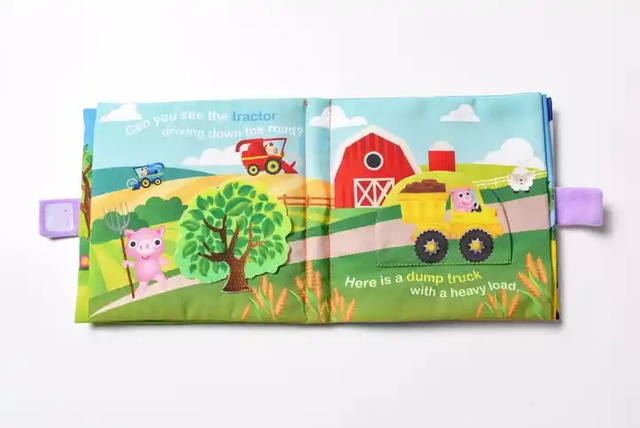 Cloth Book Stuffed Toy Plush Toy Educational Kids Learning Toys Kids