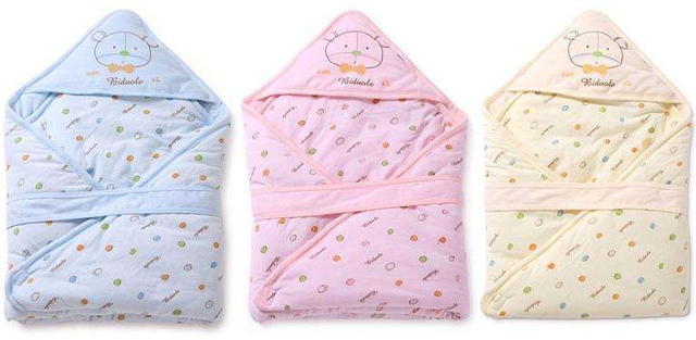 Hot Sale Baby swaddled by cotton autumn/winter blanket bedding sets pillow case
