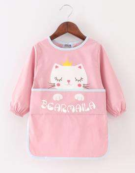 Baby Dinner Jacket Children Thin Kindergarten Painting Protective Clothes Waterproof Bib Baby Reverse Dressing