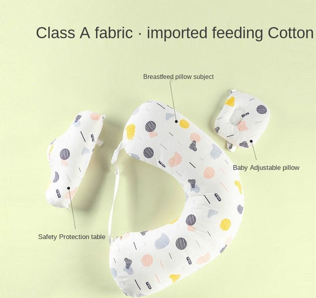 Cross-Border One Piece Nursing Pillow Multifunctional Baby Nursing Pillow U-Shaped Feeding Artifact Pregnant Women