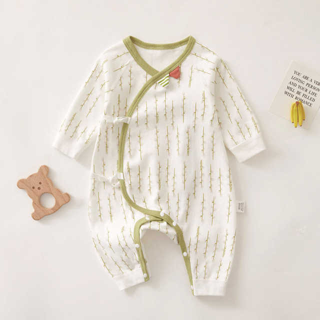 Spring Summer Short Sleeve Baby Boys Girls Sleeper Newborn Body Suit 100% Cotton Infant Toddler Jumpsuit