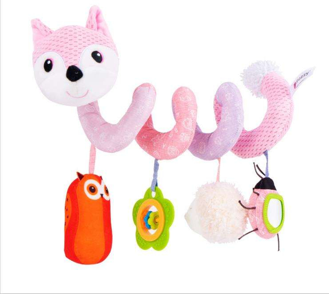 New Toy Baby Bed Trailer Fox Bed with Music Ring Ring Paper