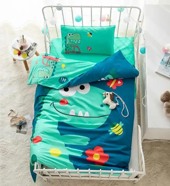 Busybaby Kindergarten Duvet Three Or Six Pieces Cotton Children's Bedding Quilt Cover Baby Nap Bed
