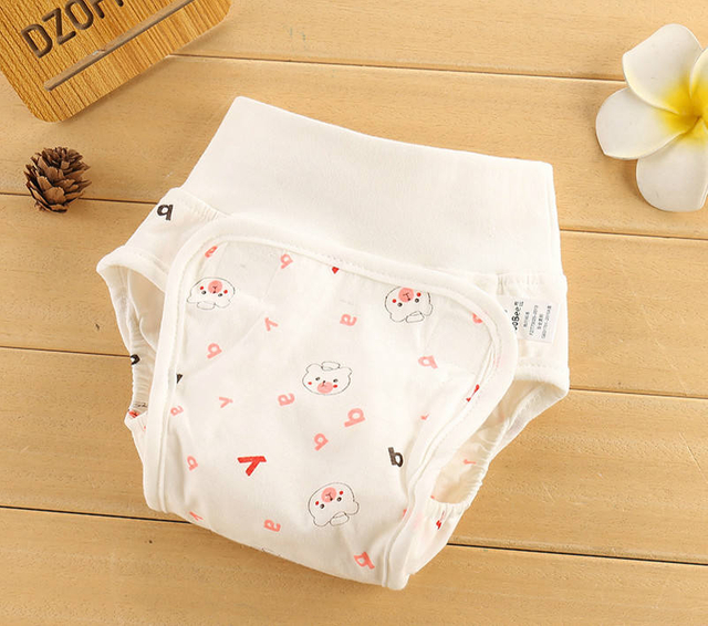 Busybaby Cotton Cartoon Printed Baby Cloth Diaper Eco-friendly Custom Baby Reusable Cloth Nappies