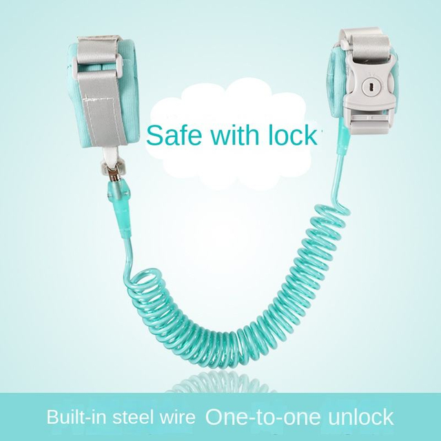 Children's Anti-Lost Rope Factory Wholesale Kids Protective Supplies Safe Children Walking Artifact Baby Safety Harness