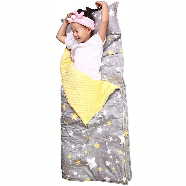 Cover Blanket Nap Mat Medium Kindergarten Lunch Sleeping Bag Children Portable Integrated Anti-Kick Sleeping Bag