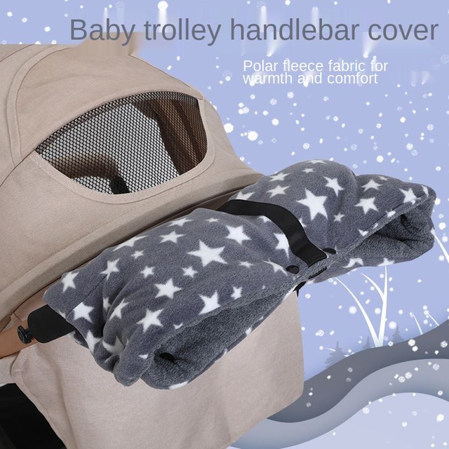 Factory Direct Baby Stroller Accessories Baby Stroller Handle Gloves Handmuff Winter Baby Stroller Accessories Wholesale