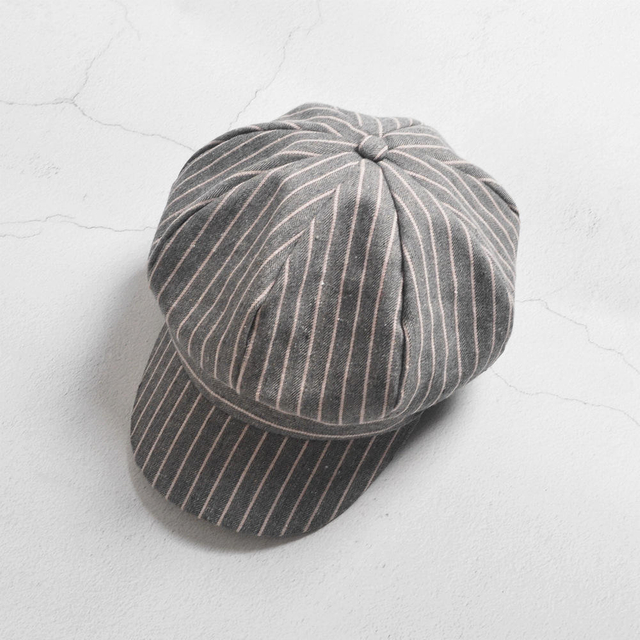 Spring And Autumn New Girls Octagonal Cap Baby Retro Beret Children Sunshade Handsome Hat Wholesale