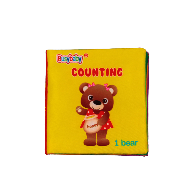 Busybaby 0-3 Years Old Baby Educational Toy Fabric Book Cloth Book