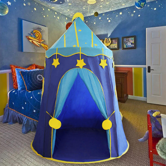 Busybaby Children's Tent Indoor Princess Girl Game House Home Indian Small House Baby Boy Toy Small Tent
