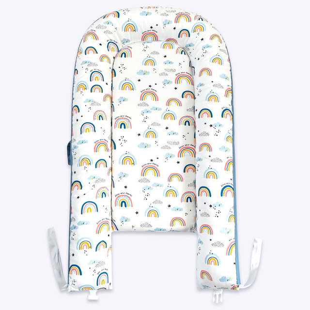 Baby Nest Bed Removable Portable Super Soft And Breathable Newborn Sleeper Bassinet Portable Newborn Baby Carry Nest